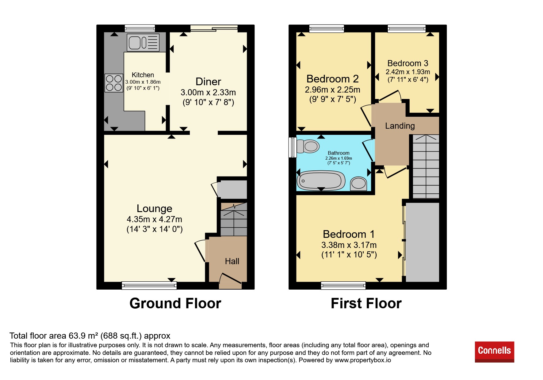 10, Embury Close, Newton Abbot floorplan