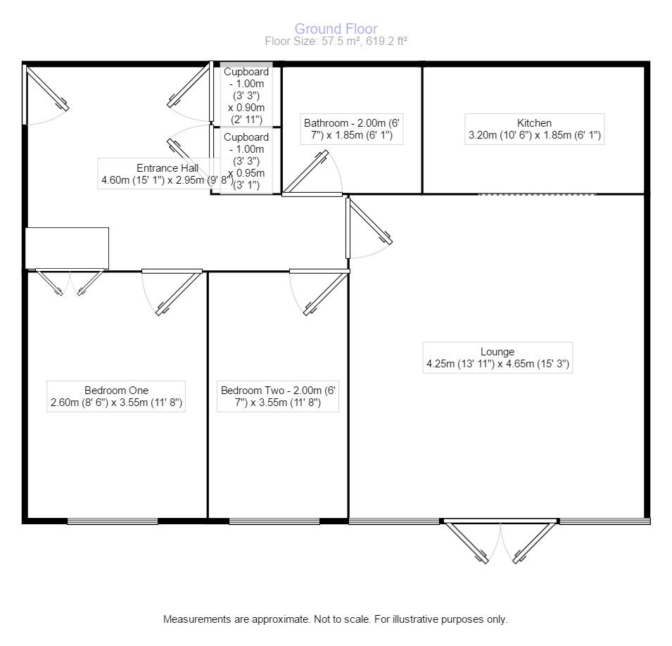 2 Bedrooms Flat for sale in Mill Bridge Close, Retford DN22
