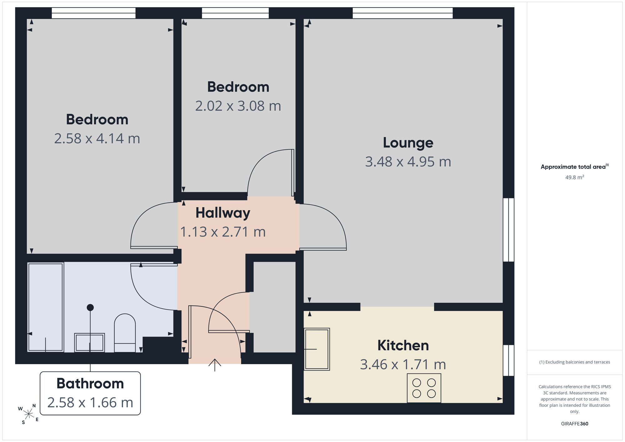 9 Sandyford Park, Newcastle Upon Tyne floorplan