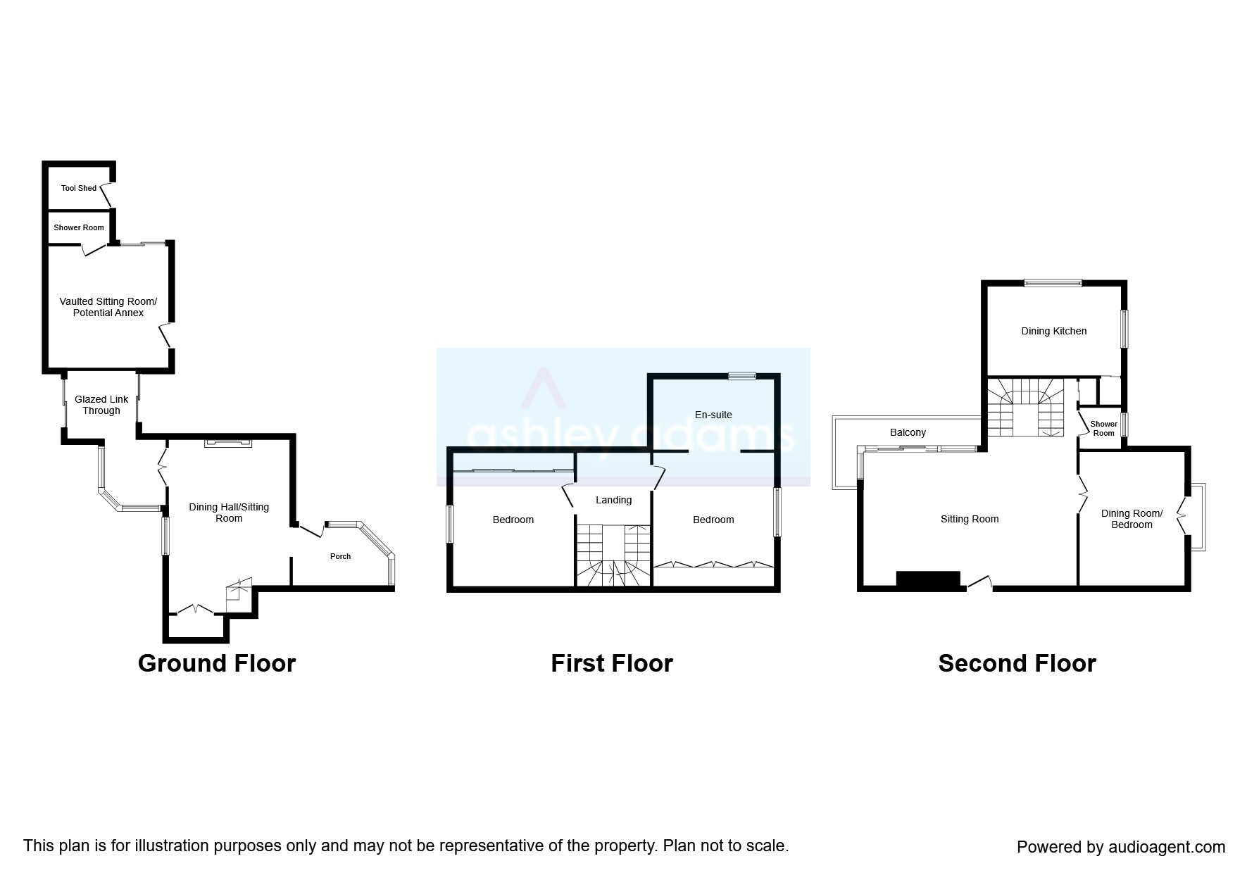 Penn Lane, Melbourne, Derby DE73, 3 bedroom detached house for sale