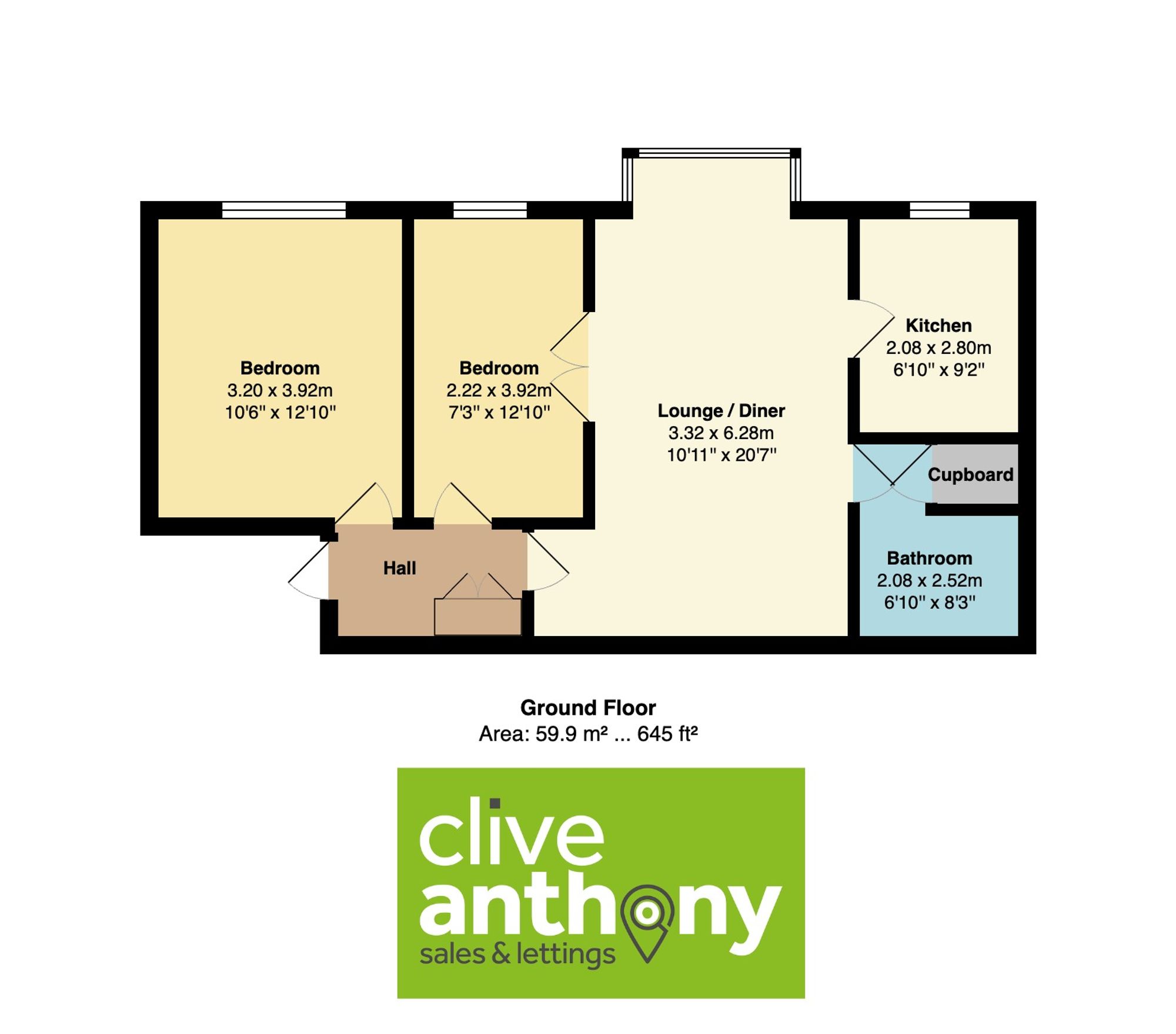 33 Savoy Court, Manchester floorplan