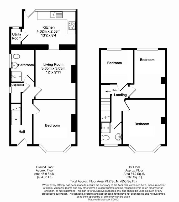 19, York Road, Oxford, Oxfordshire floorplan