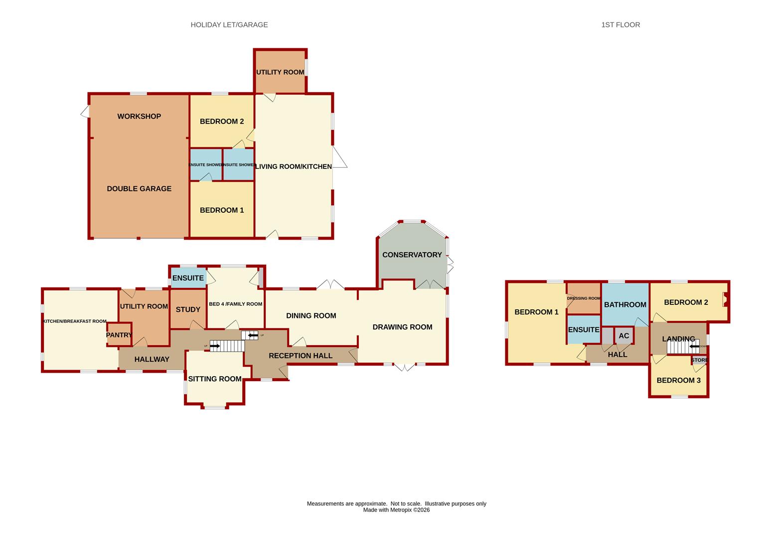 Rundless Hill Farm, Huntley Road, Tibberton floorplan