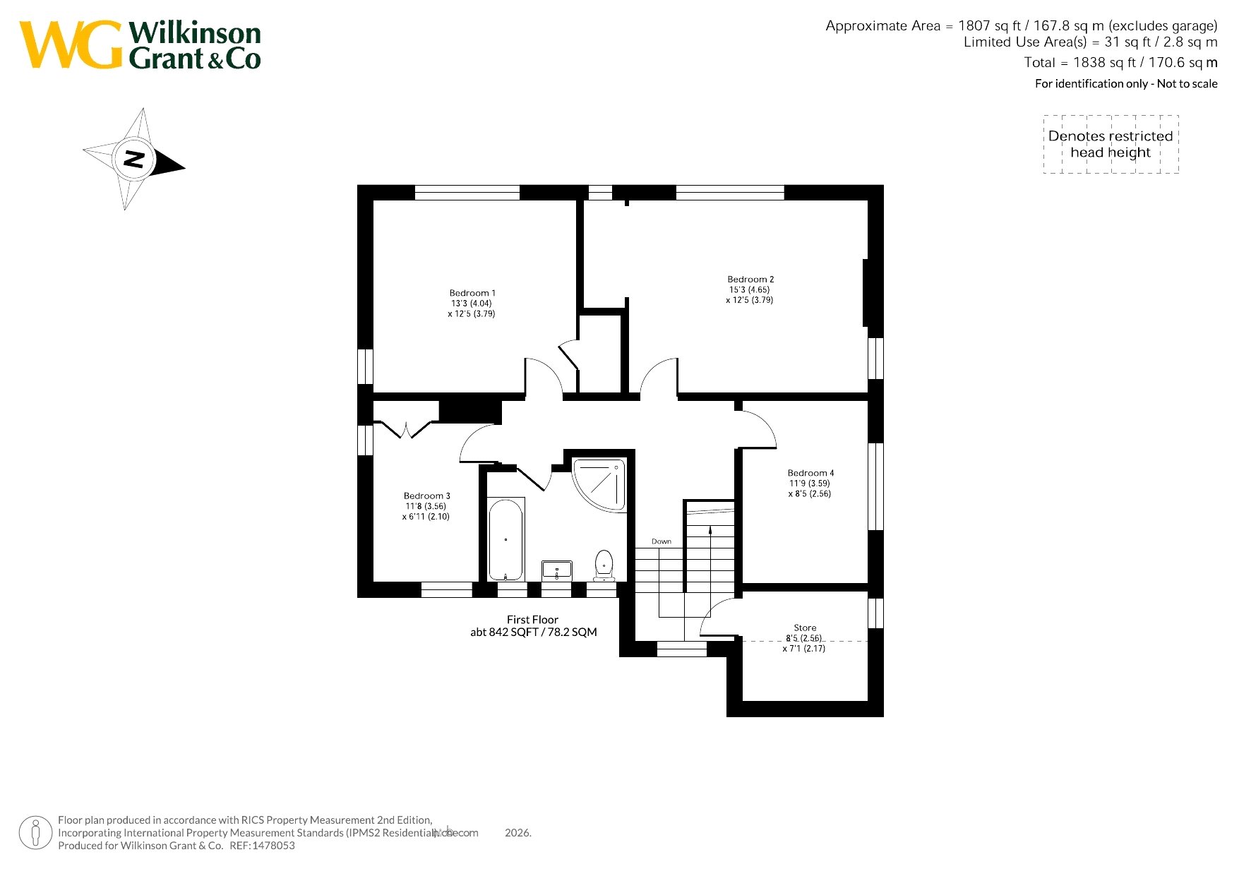 34, Lower Hill Barton Road, Exeter floorplan