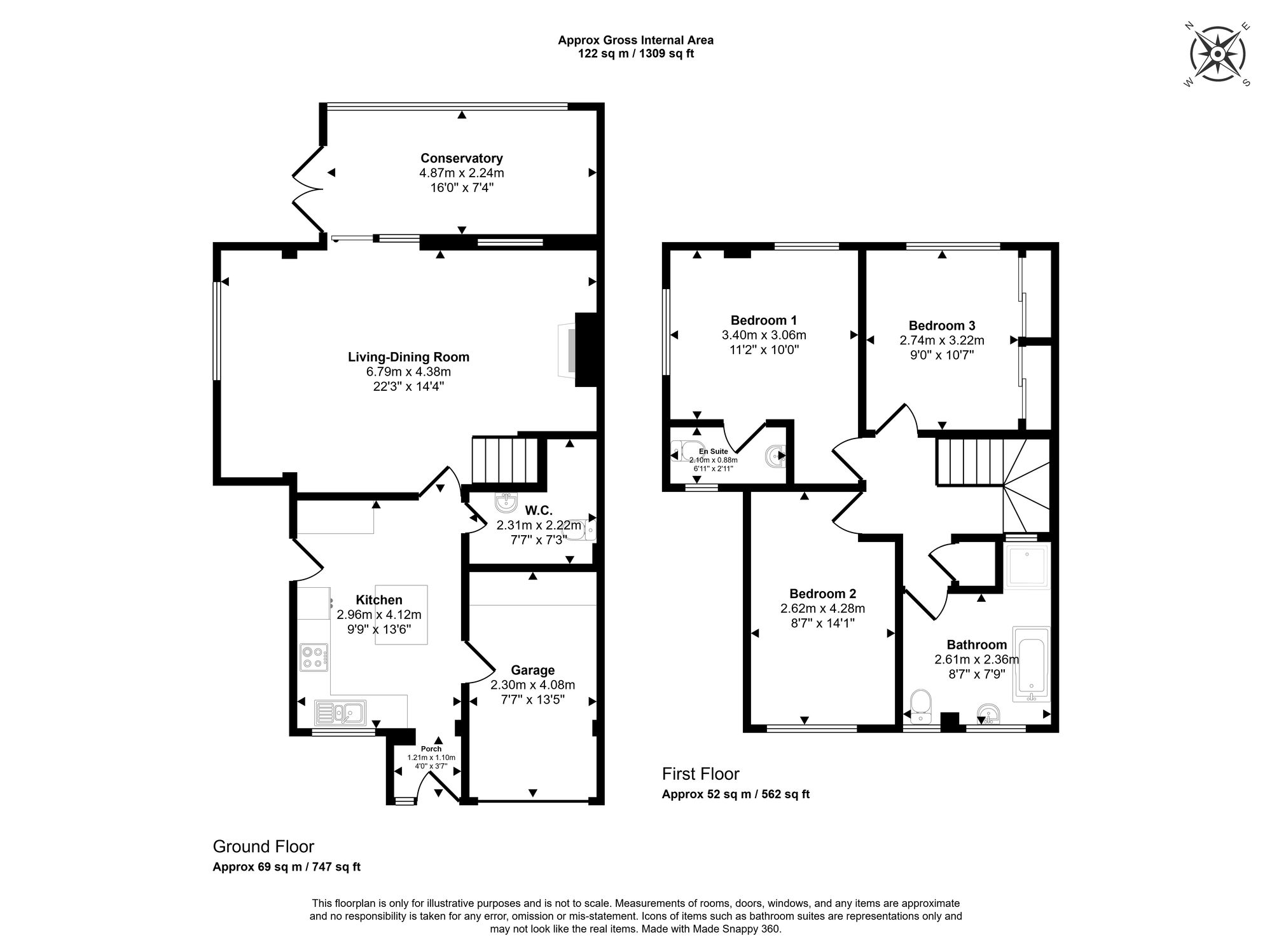 Inkerman Terrace, Chesham floorplan