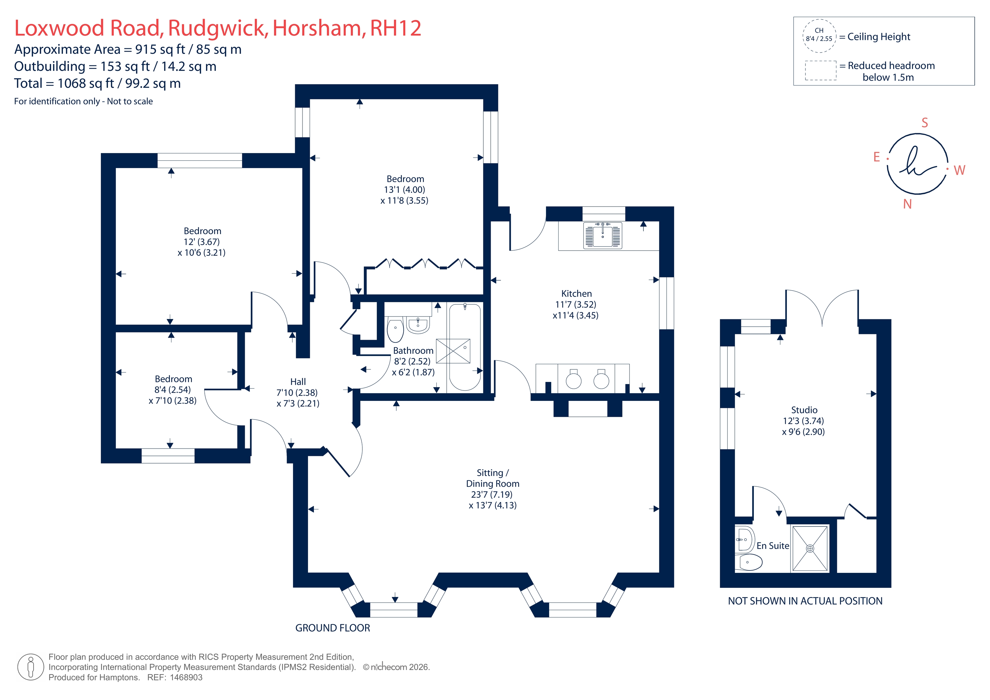 Bay Cottage, Loxwood Road, Rudgwick floorplan