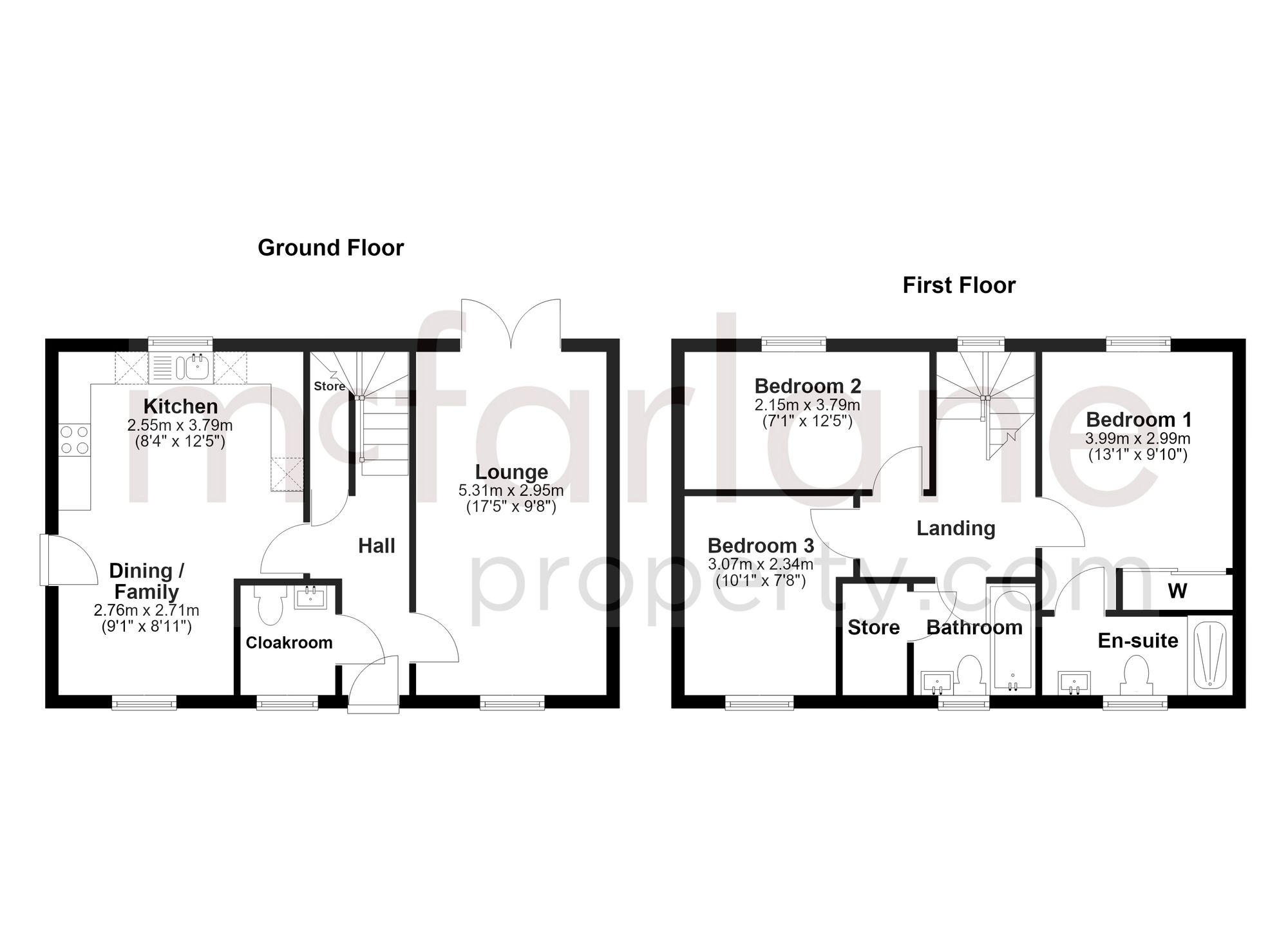 8, Station Road, Purton floorplan