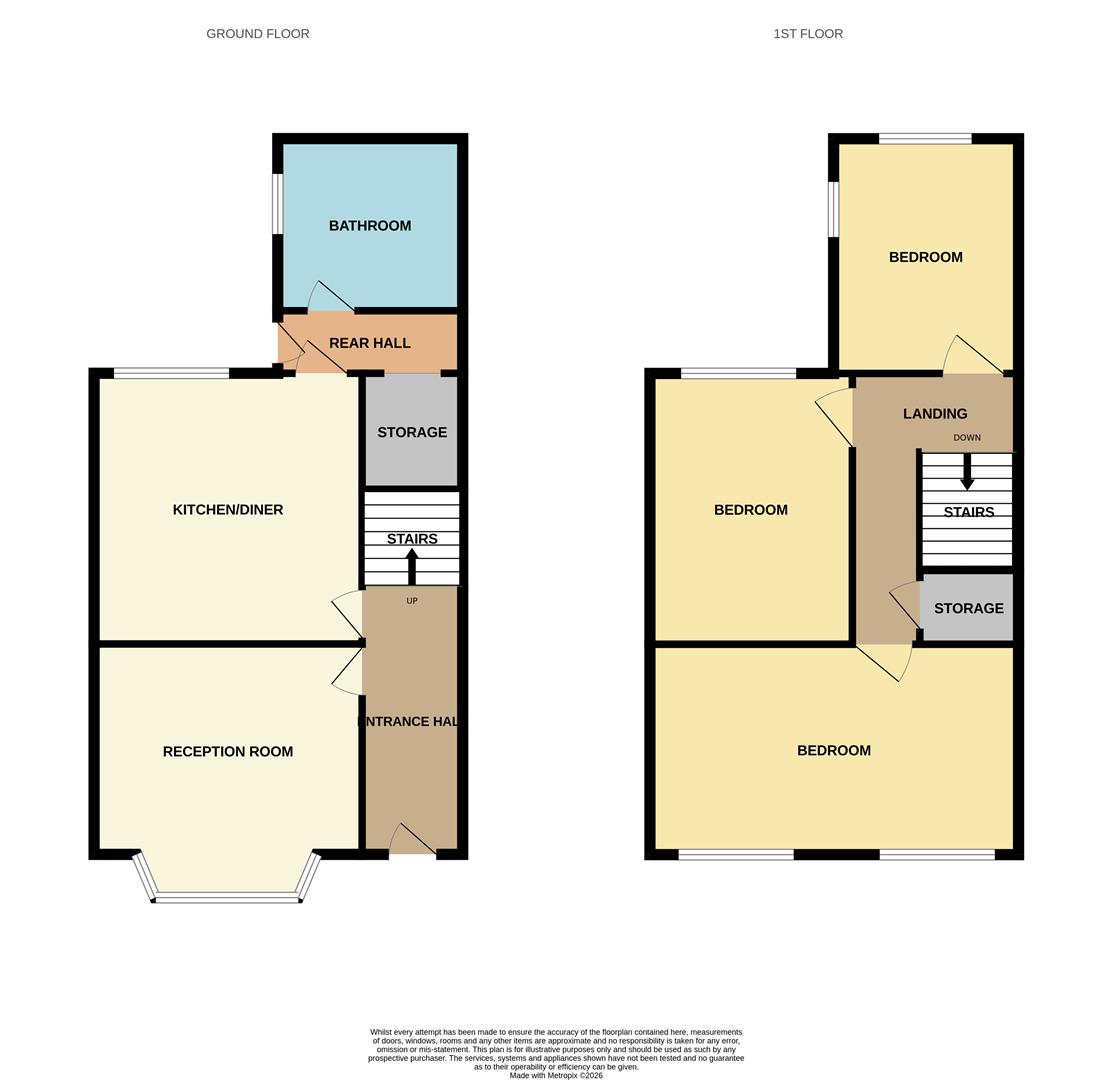 37, Newport Street, Stoke-On-Trent floorplan
