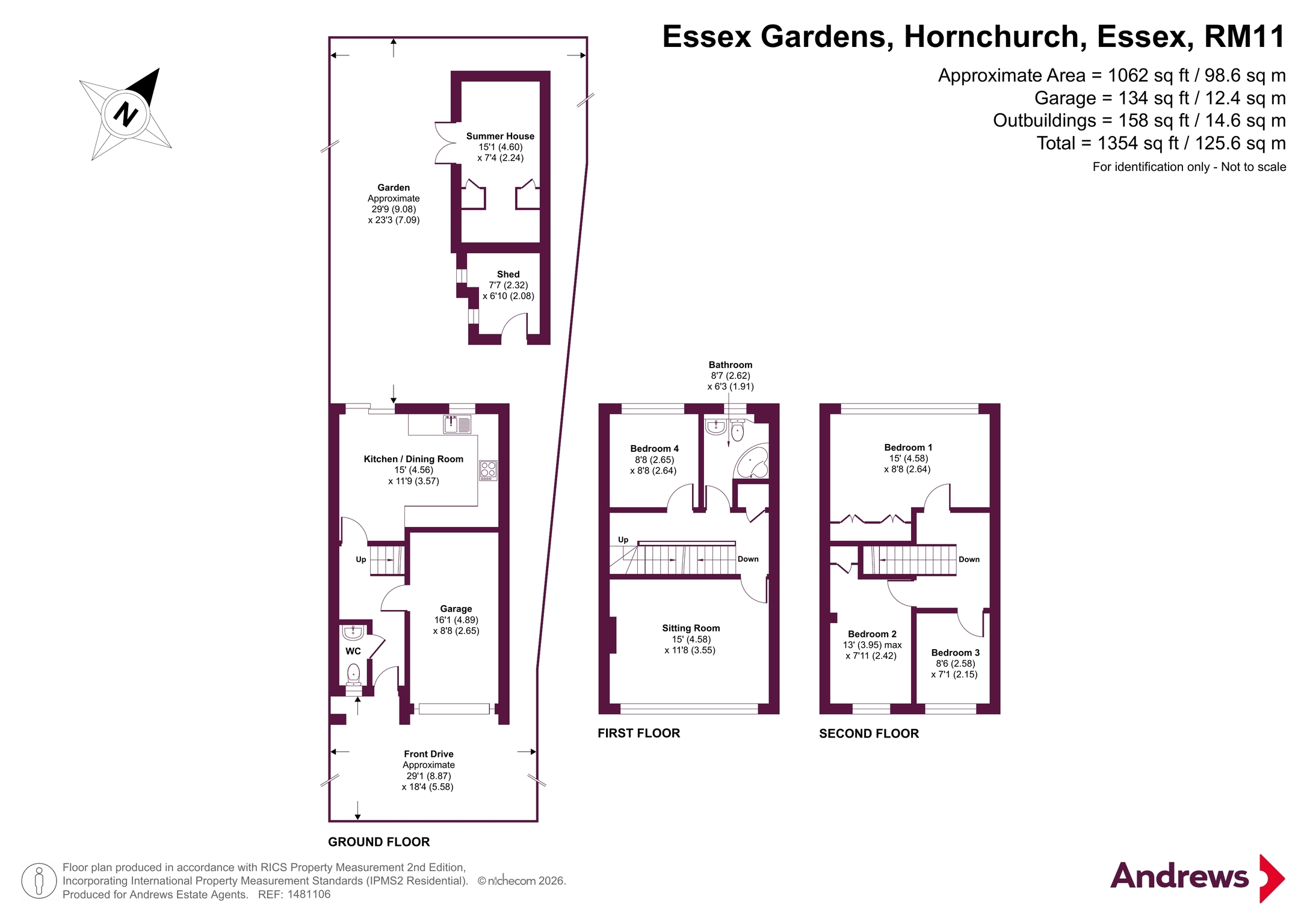 7d, Essex Gardens, Essex floorplan