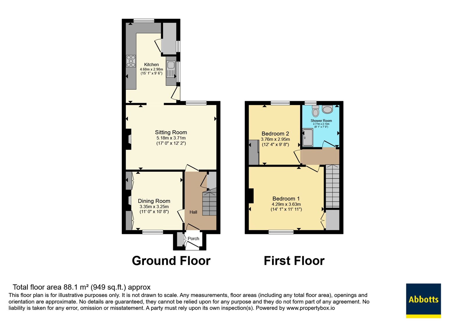 17, Woodside Avenue, King's Lynn floorplan