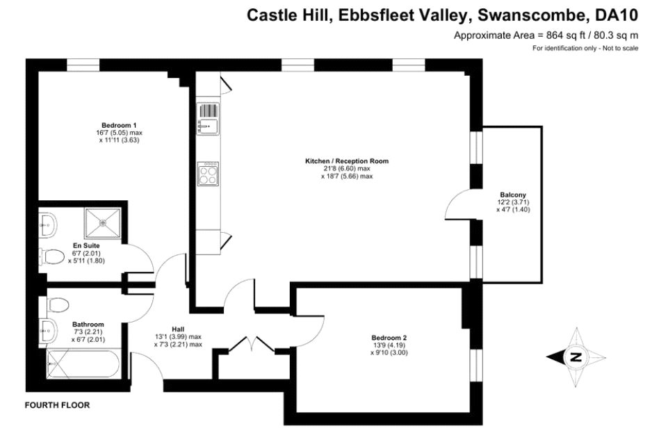 30, Aragon House, 65, Cherry Orchard, Ebbsfleet Valley floorplan