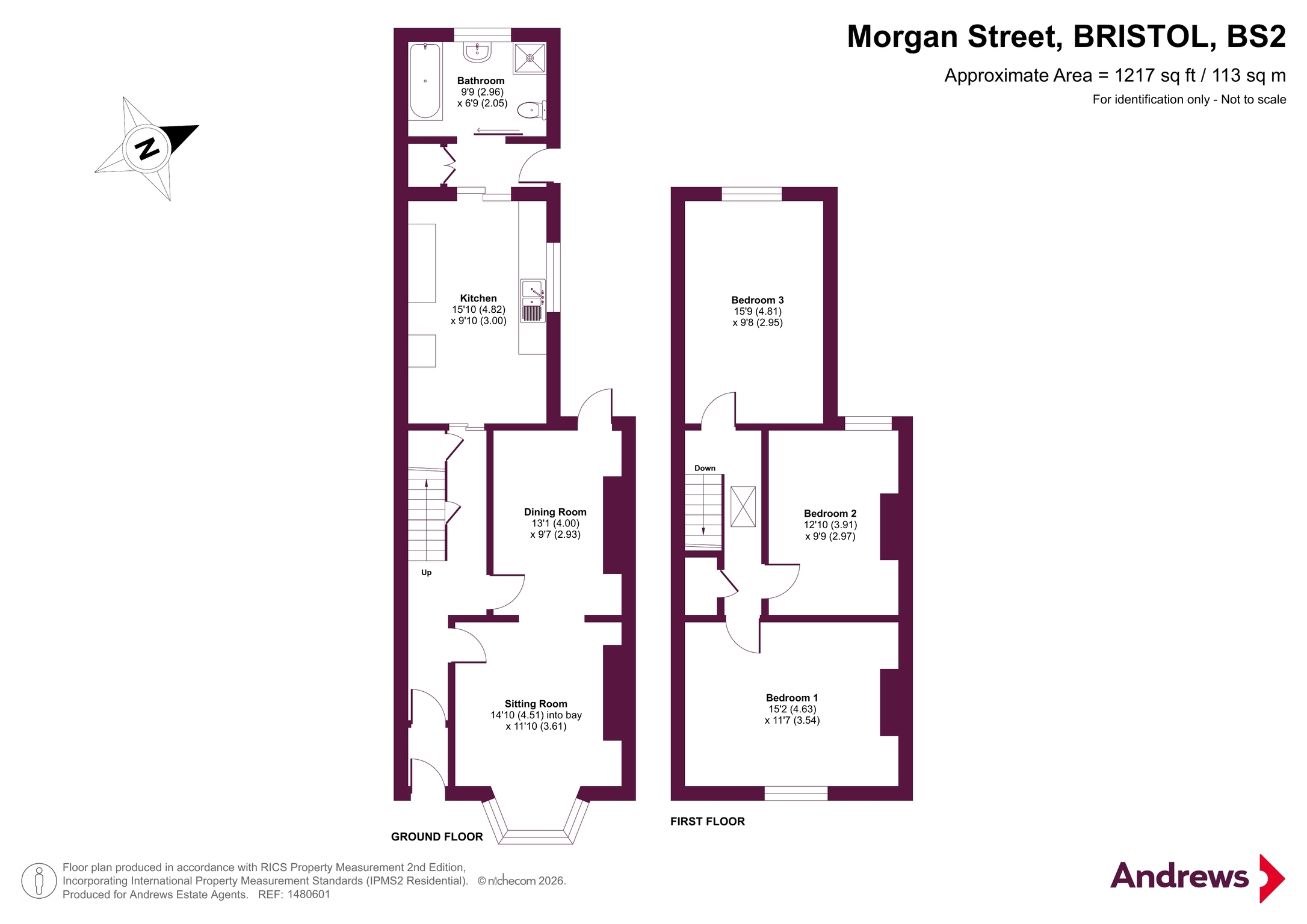 25, Morgan Street, BRISTOL floorplan