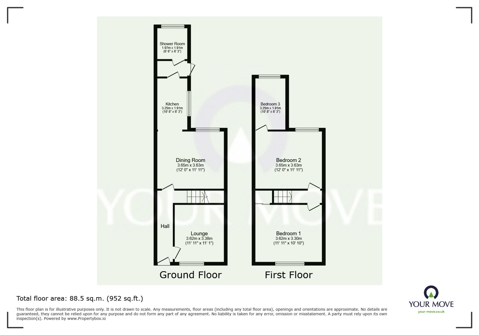 55, Chalkwell Road, Kent floorplan