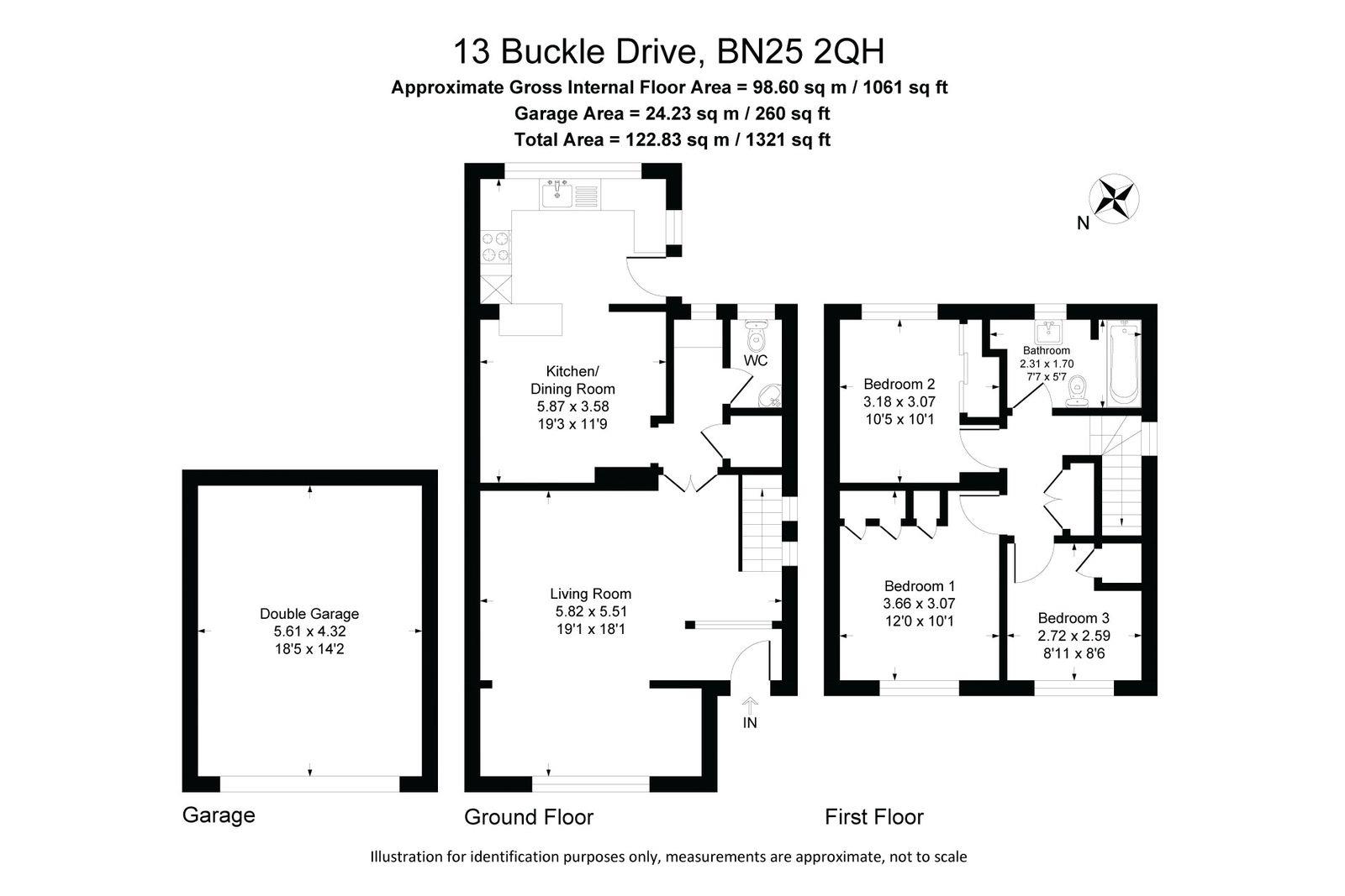 Buckle Drive, Seaford floorplan