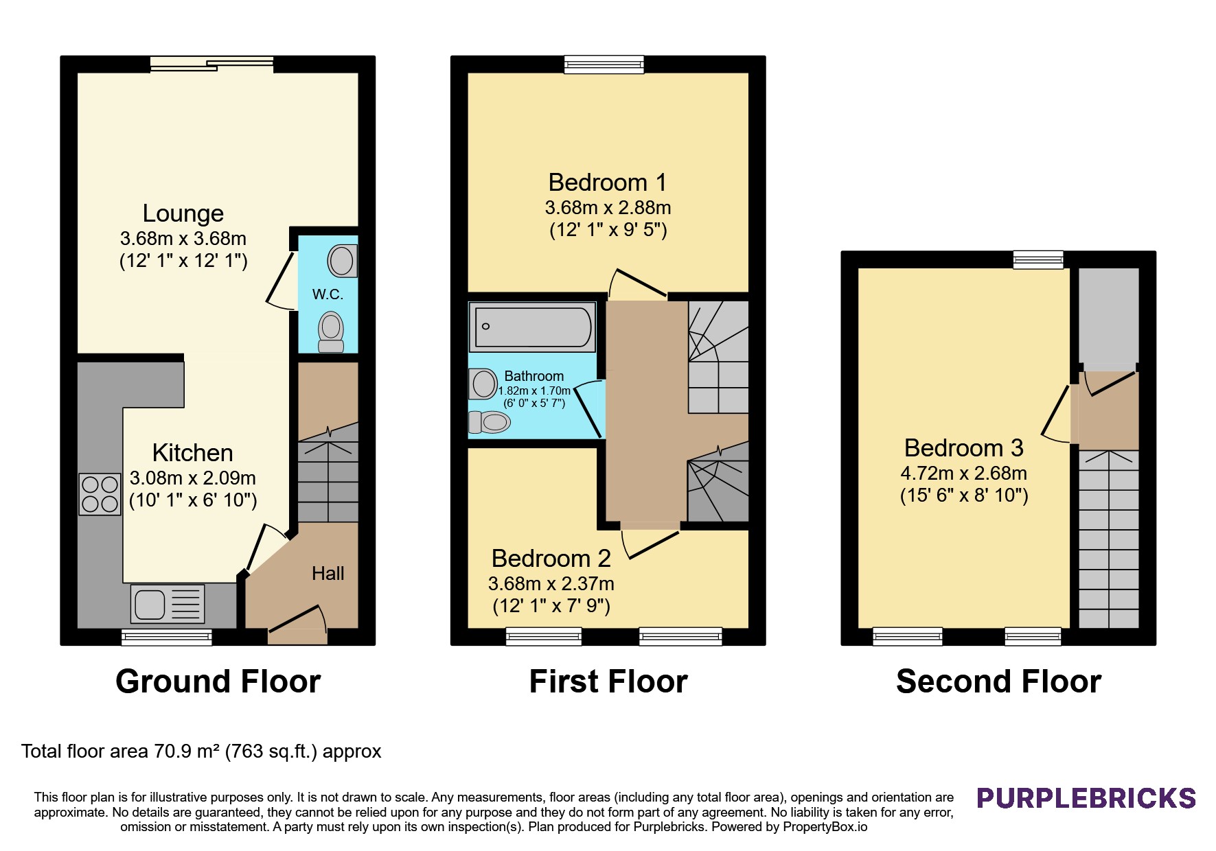 Golwg Y Garreg Wen, Swansea floorplan