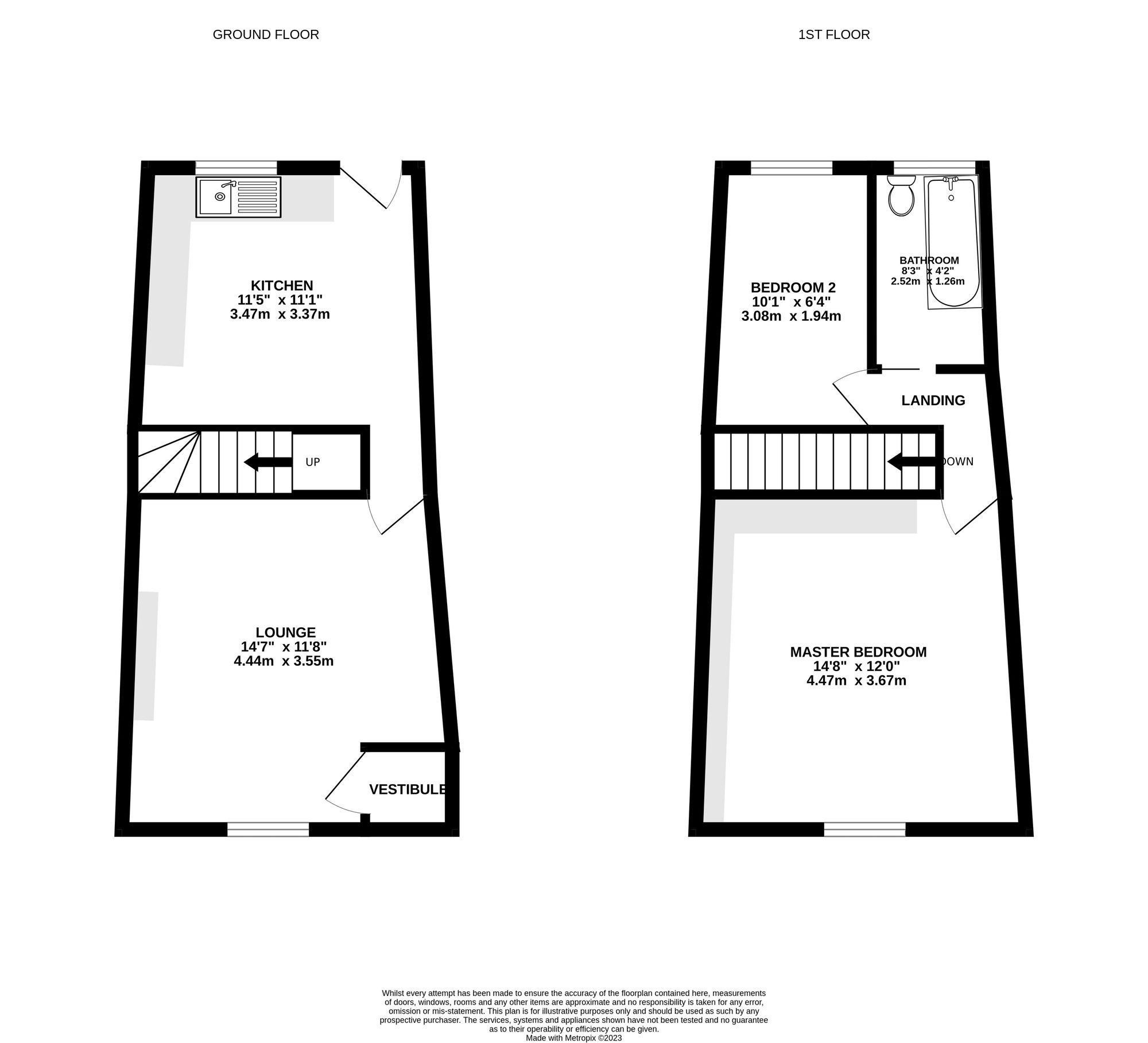 62 Heaton Road, Bolton floorplan