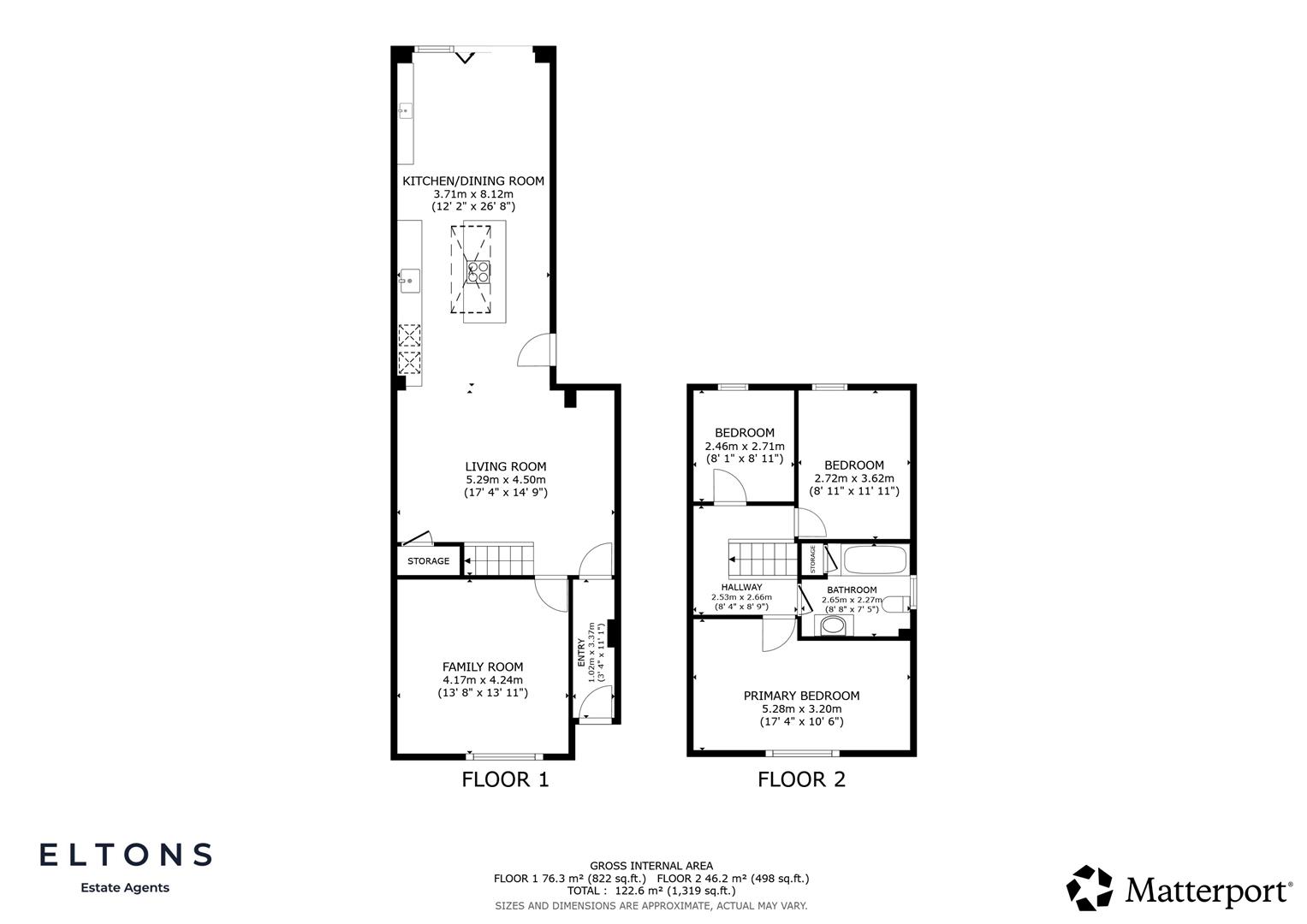 22, Barrington Road, Horsham floorplan