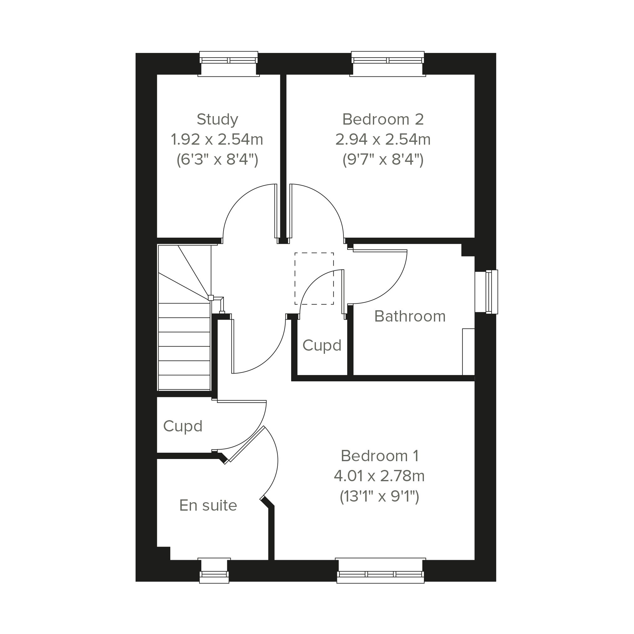 303, Hospital Lane, Bedworth floorplan