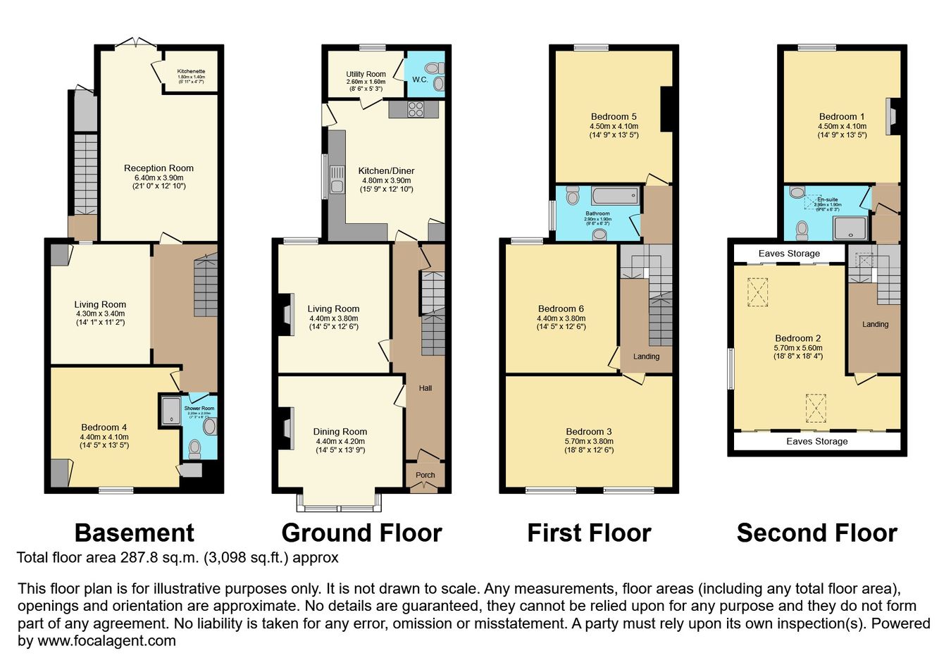 41, Half Edge Lane, Manchester floorplan