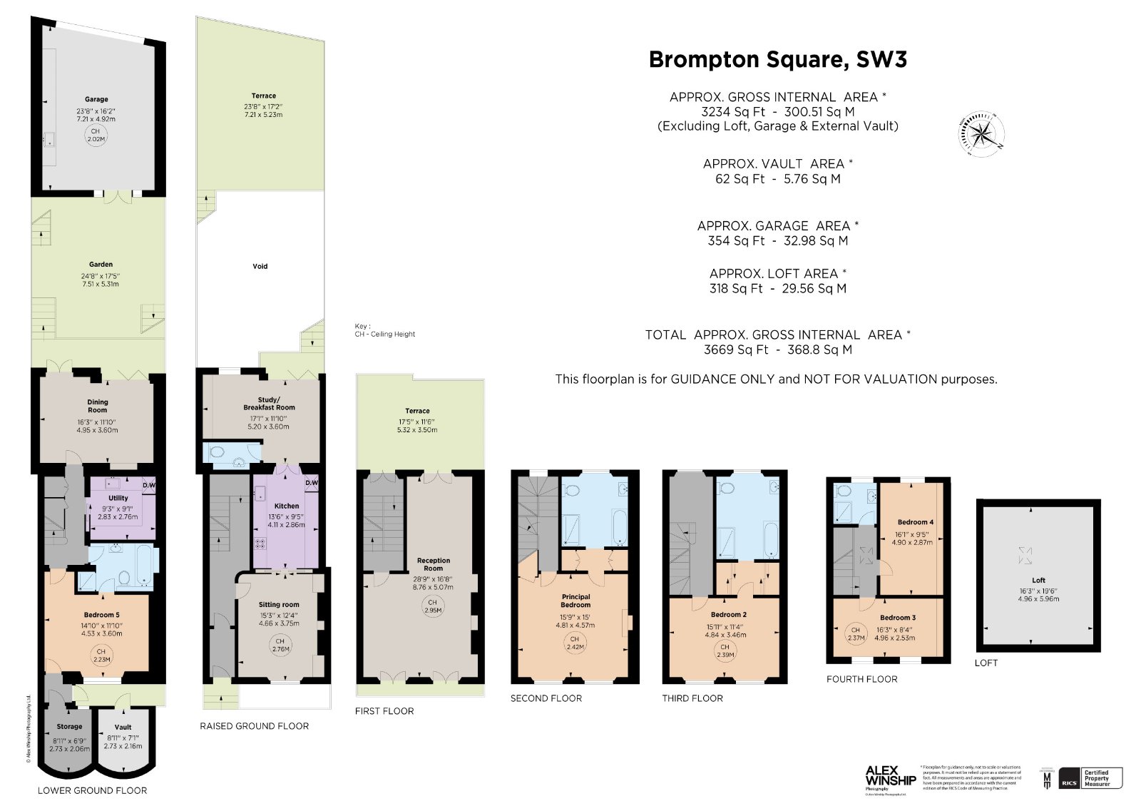 20, Brompton Square, London floorplan