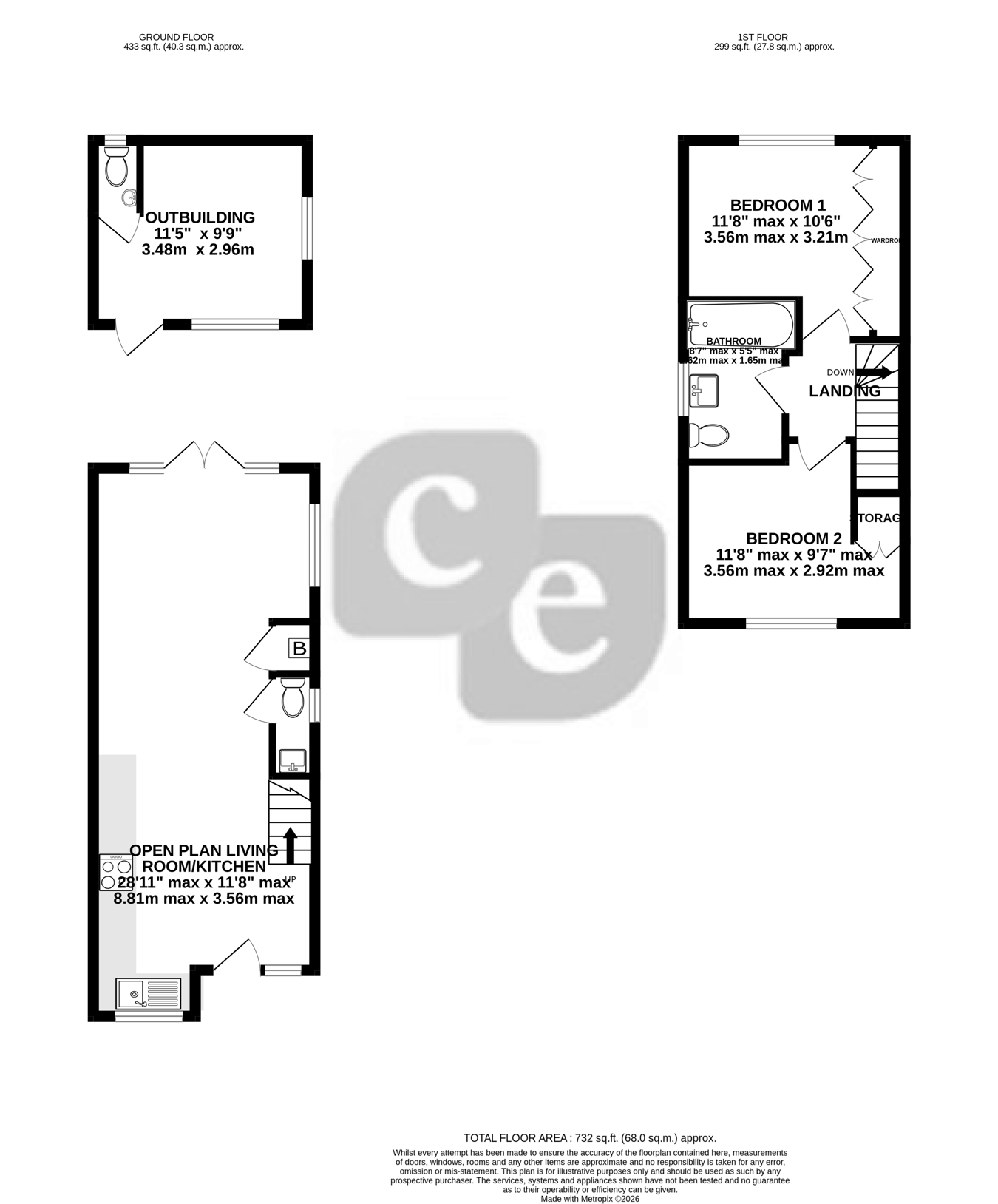 2, Kenerne Drive, Barnet floorplan