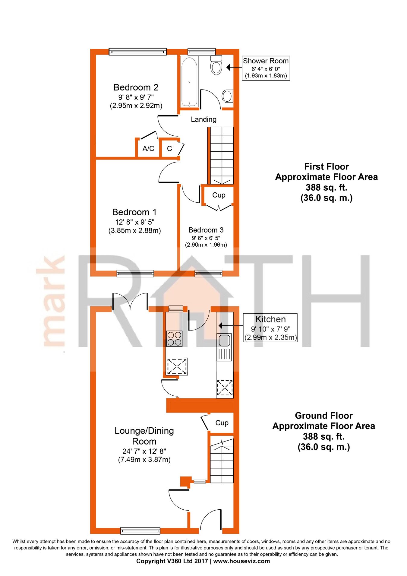 4, Blenheim Close, Wokingham floorplan