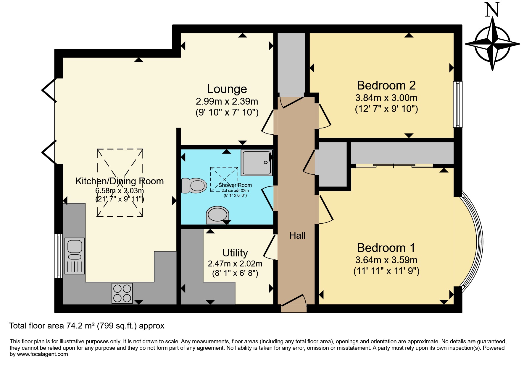 4, Merlin Way, Wickford floorplan