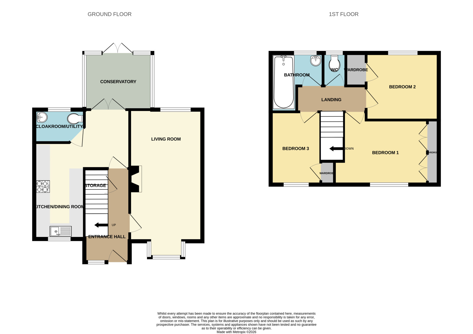 8, Currants Farm Road, Essex floorplan