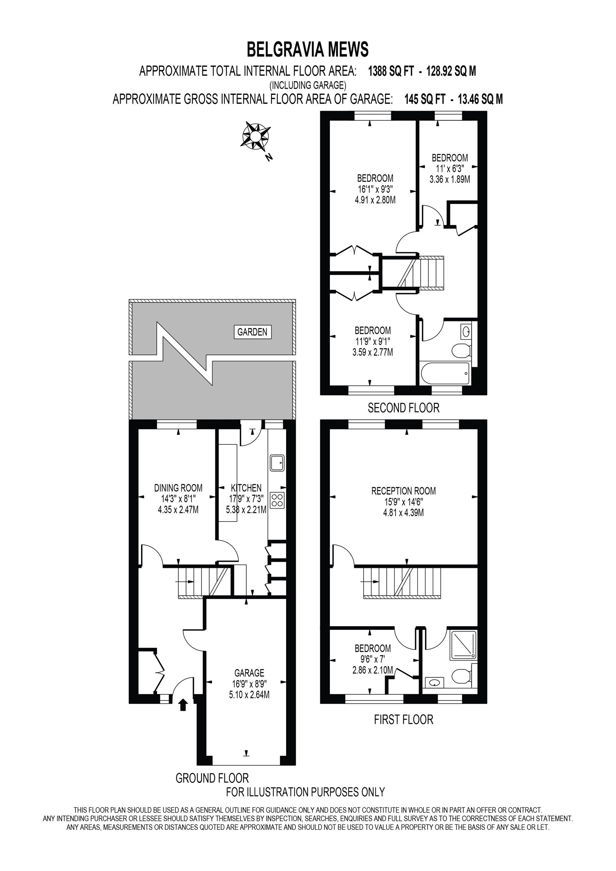 16 Belgravia Mews, Surbiton floorplan