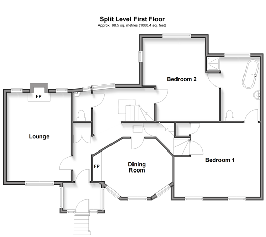 Holgate Lane, Seaview floorplan