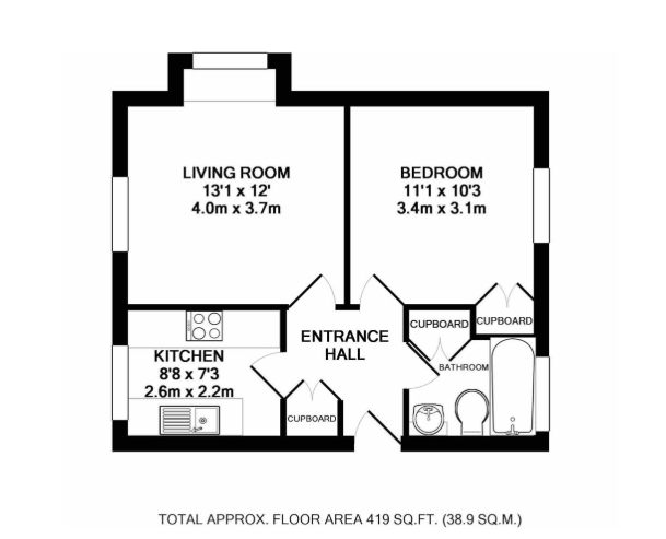 62, Upper Heyshott, Petersfield floorplan
