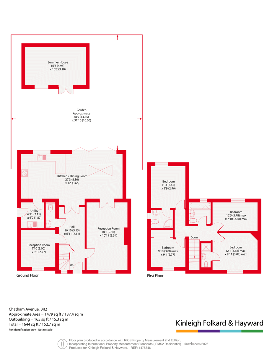 63, Chatham Avenue, Hayes floorplan
