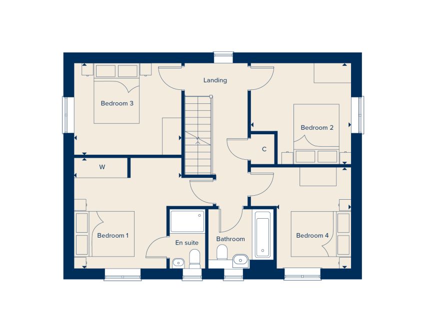 93, Wellington Avenue, Stratford-Upon-Avon floorplan