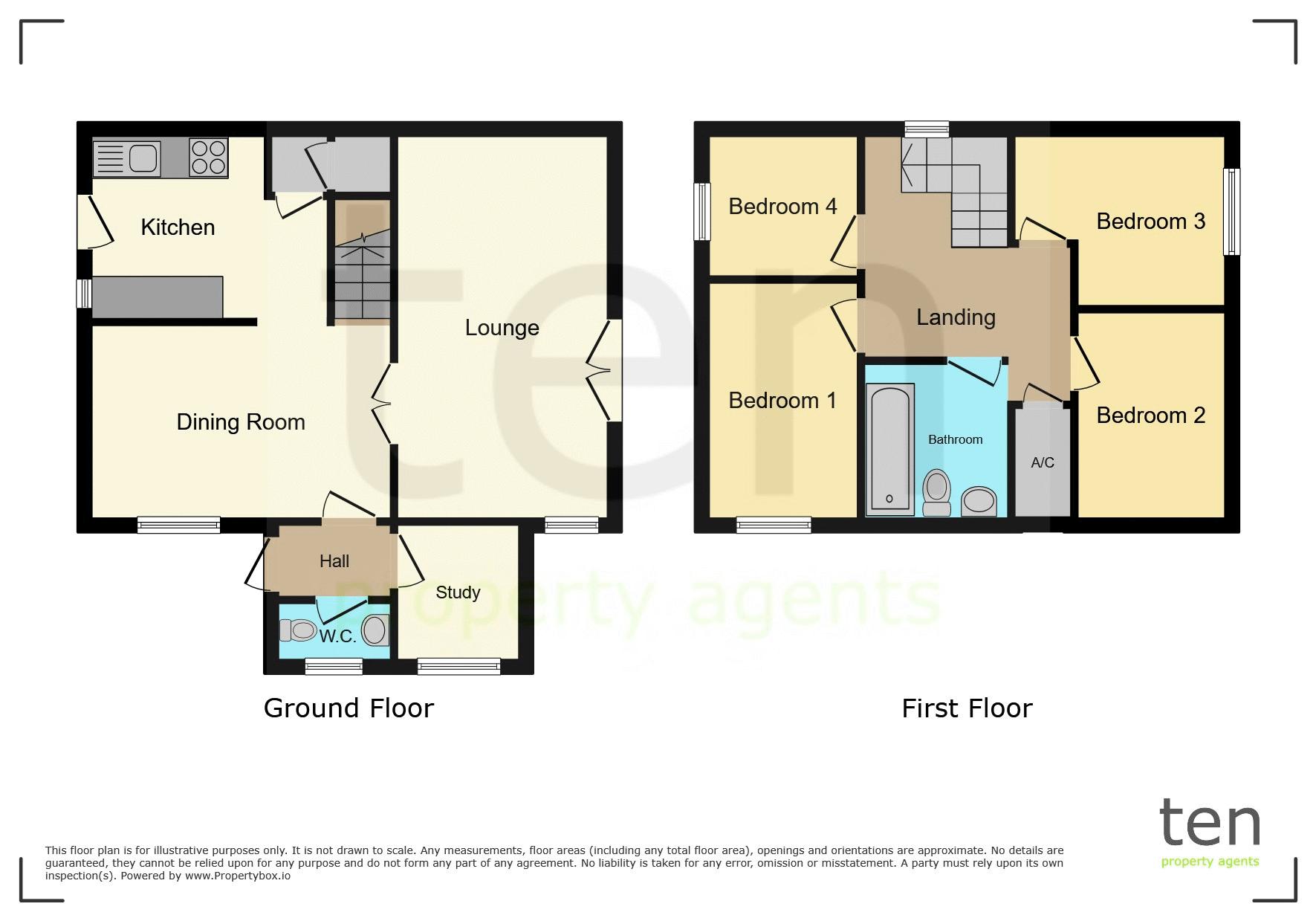 27, Honeydon Avenue, St. Neots floorplan