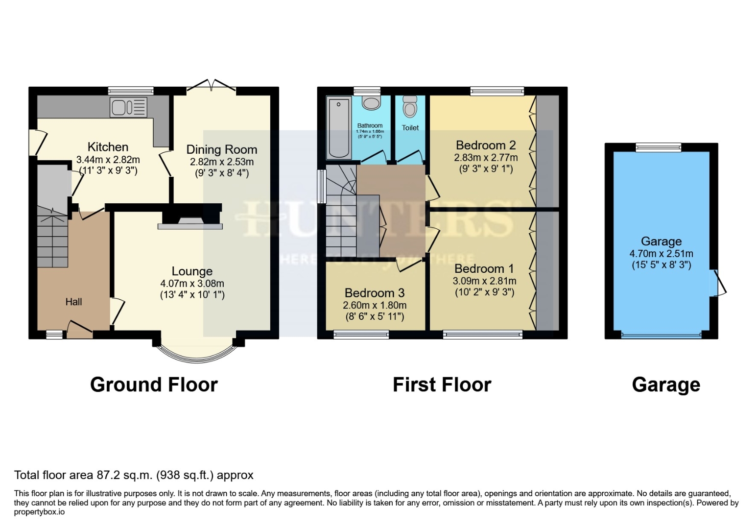 11, Barnes Hall Road, Sheffield floorplan