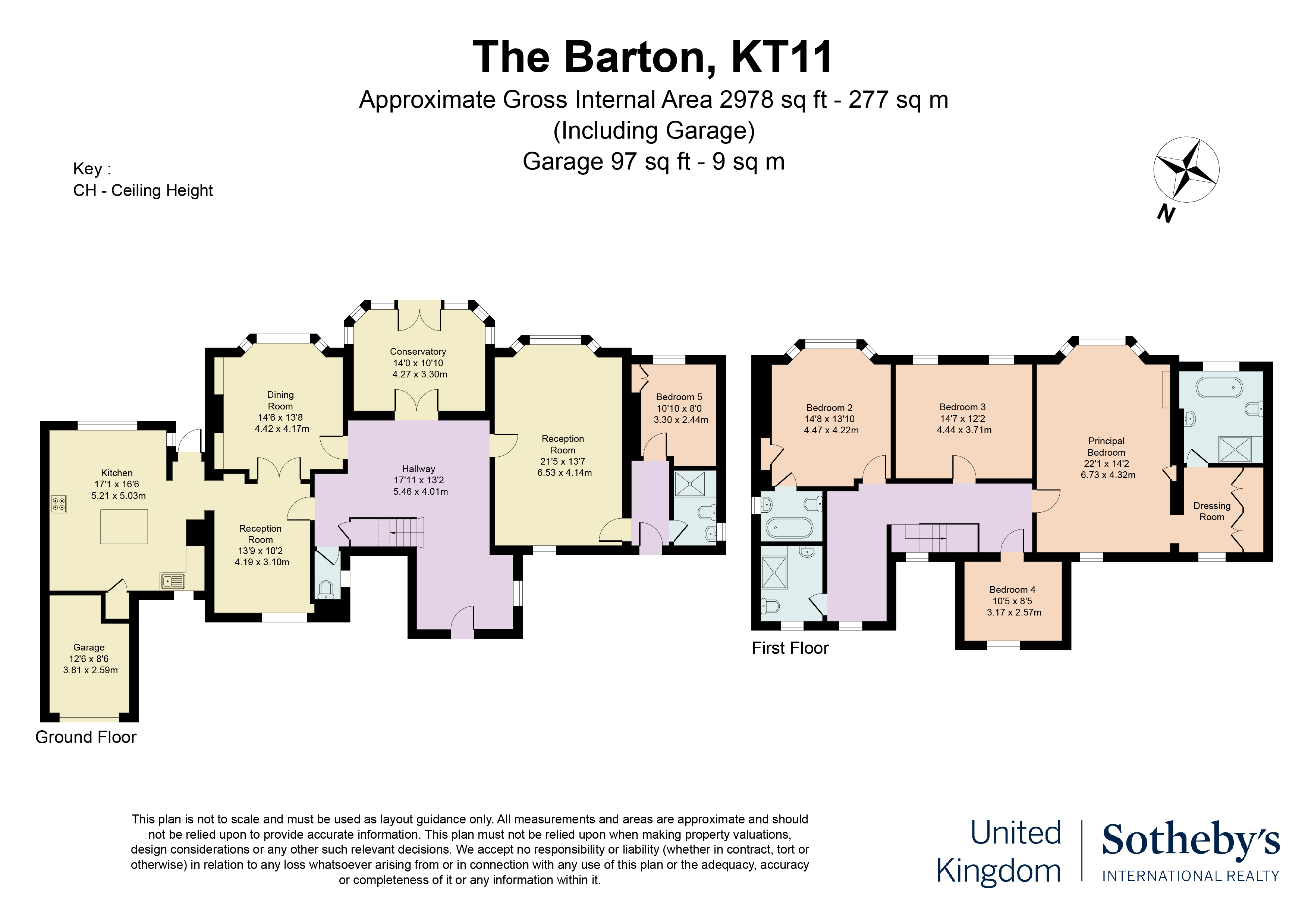 22, 22 The Barton, Surrey floorplan