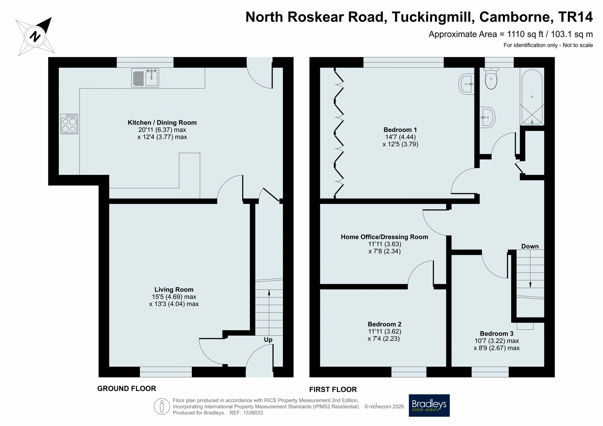 North Roskear Road, Camborne floorplan