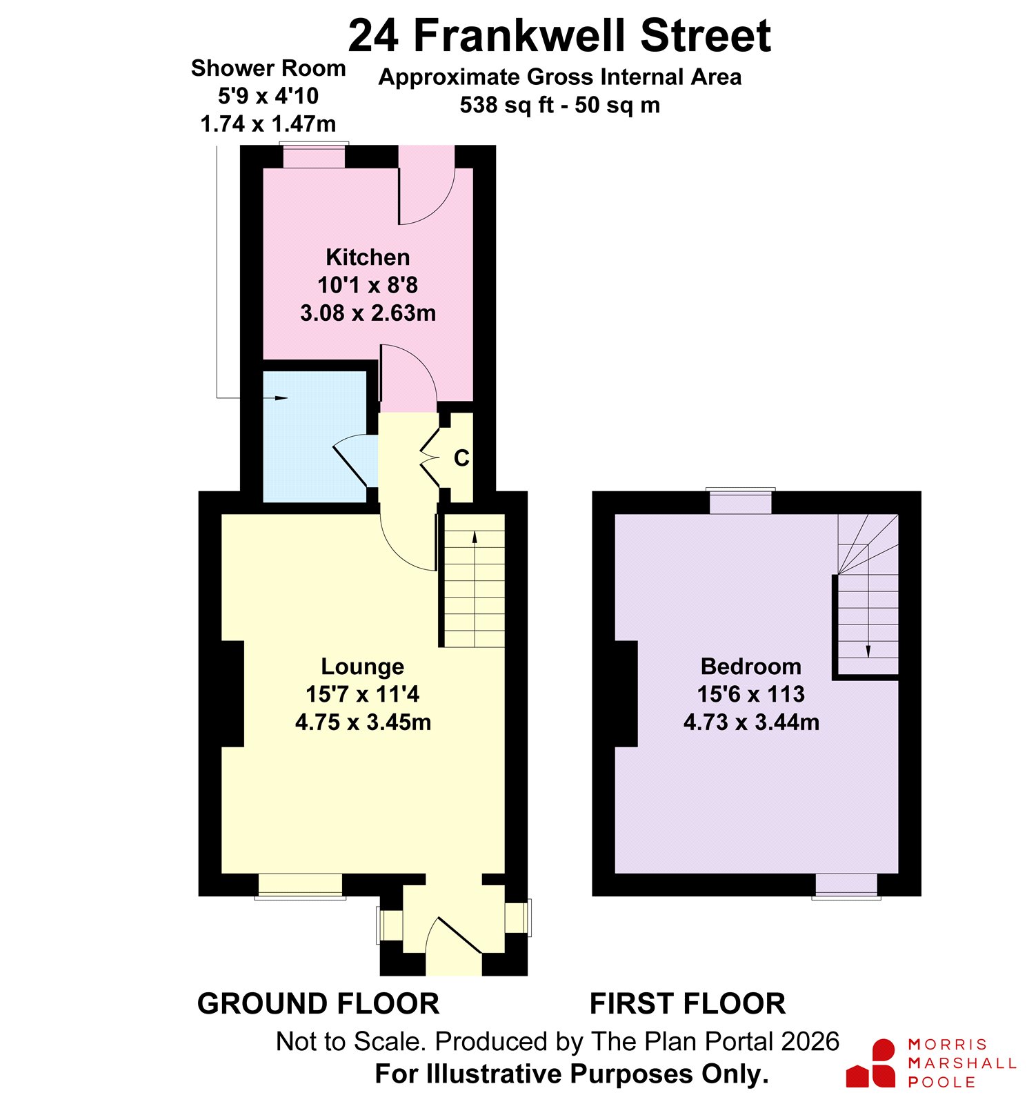Frankwell Street, Gwynedd floorplan
