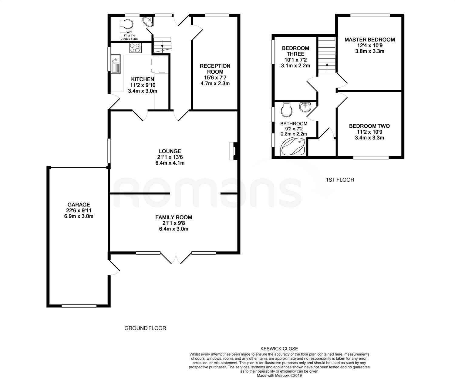 3 Bedrooms Semi-detached house for sale in Keswick Close, Tilehurst, Reading RG30