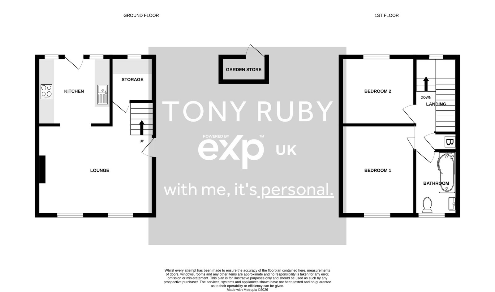 32, Harrowby Close, Grantham floorplan