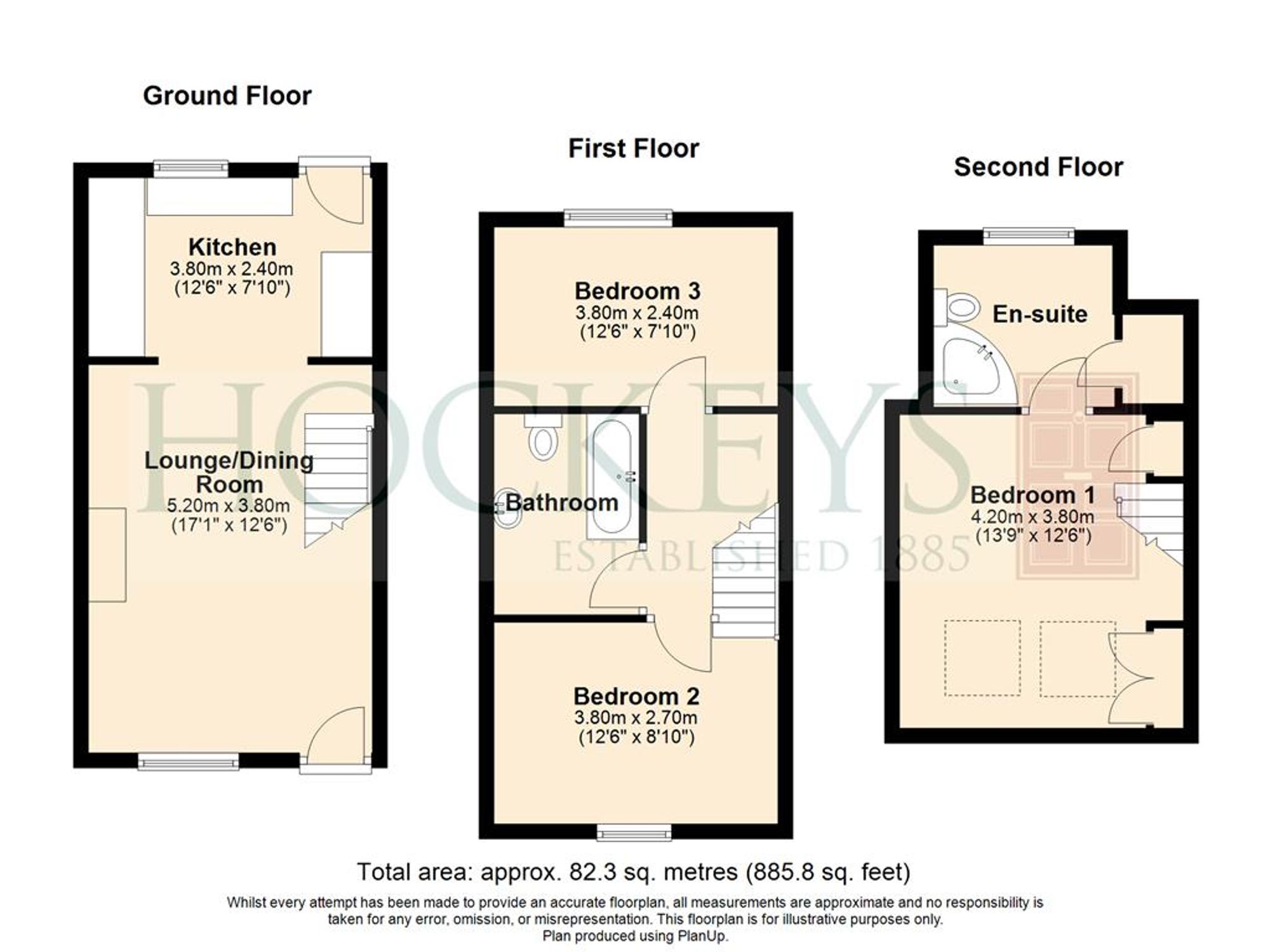 17 High Street, Cambridge floorplan
