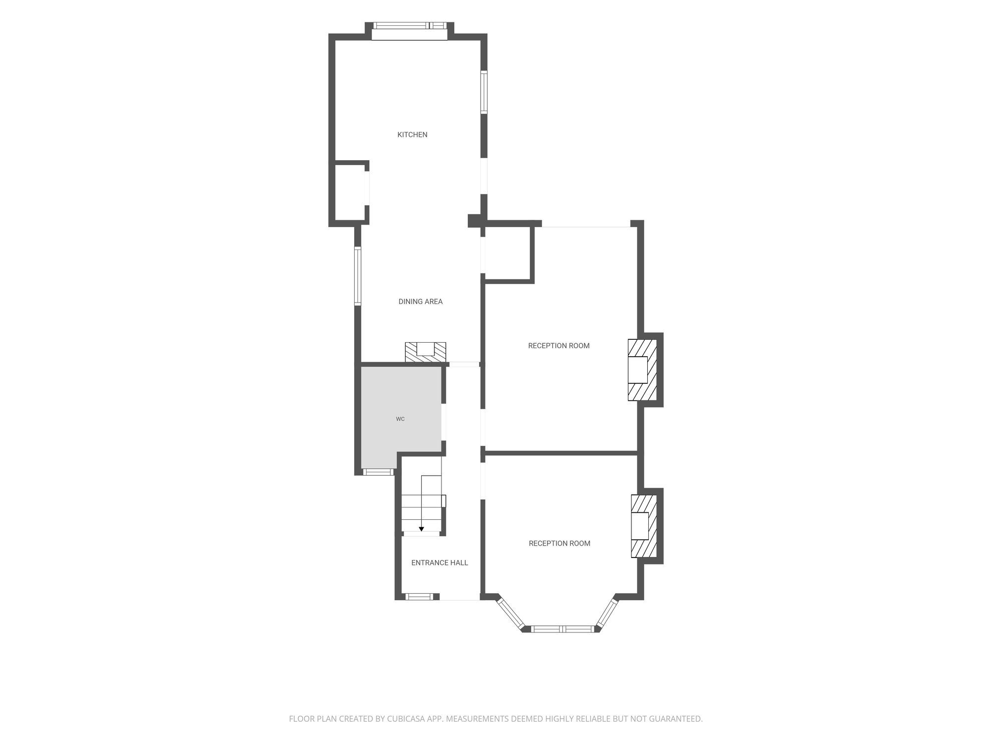 78 Knighton Church Road, Leicester floorplan