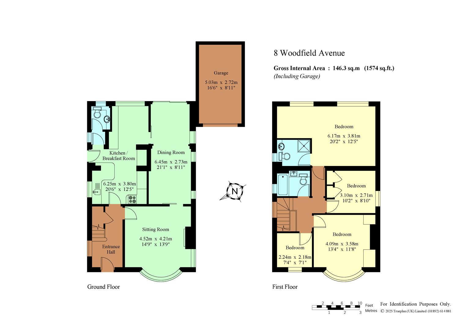 8, Woodfield Avenue, Hildenborough floorplan