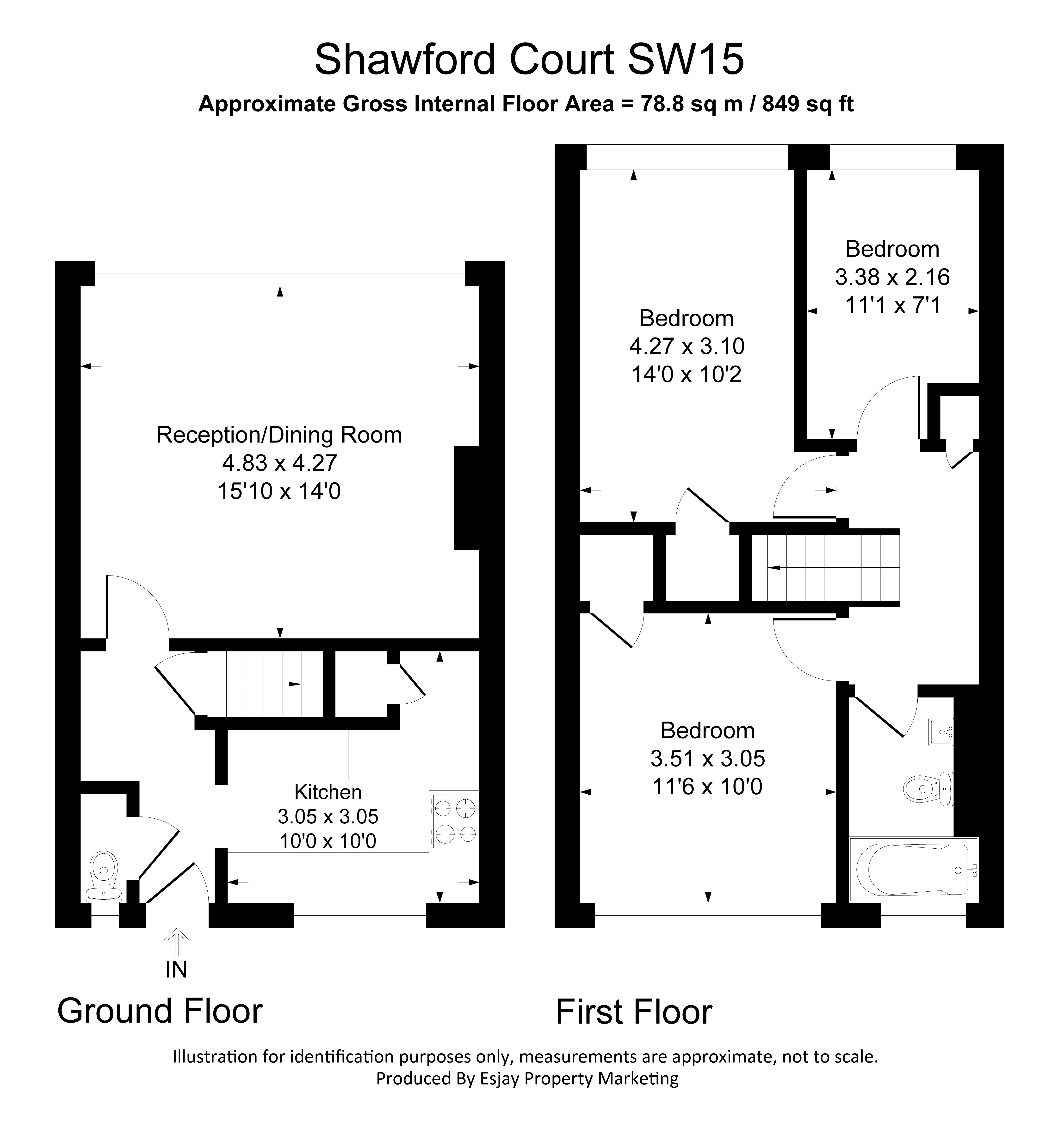 30, Shawford Court, Roehampton floorplan