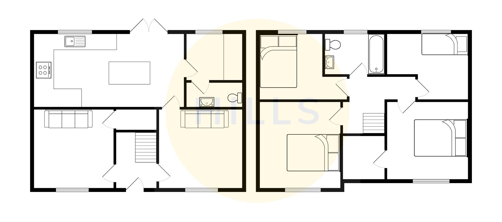 2 Hallsworth Road, Manchester floorplan