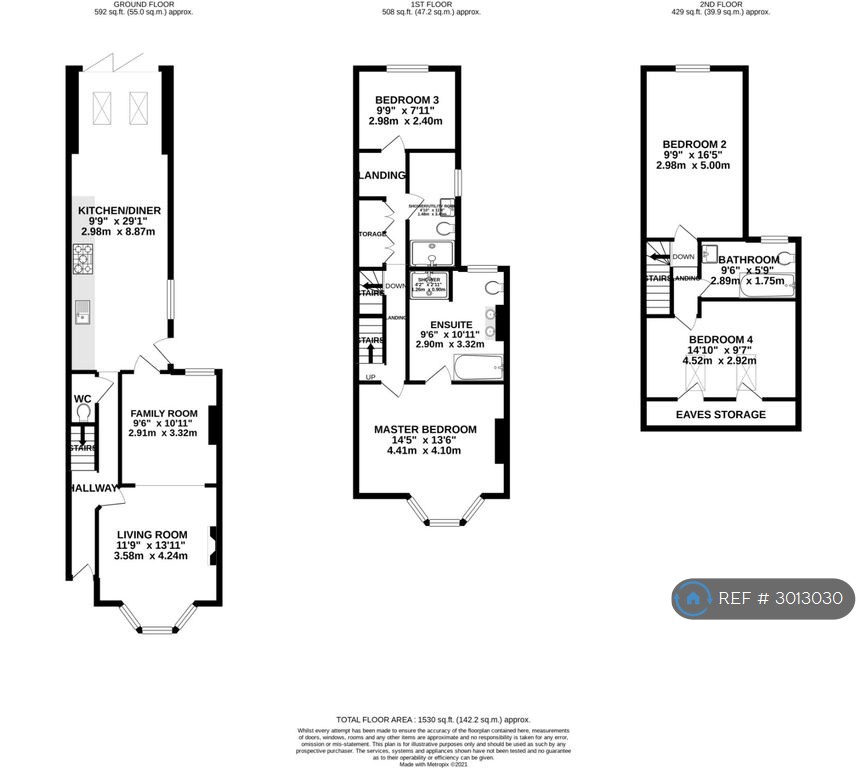 Gipsy Road, London floorplan