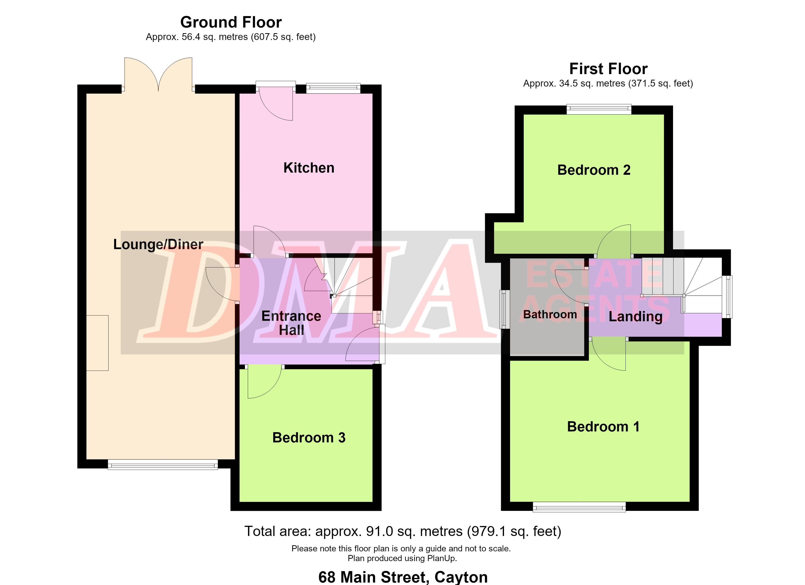 Main Street, Cayton floorplan