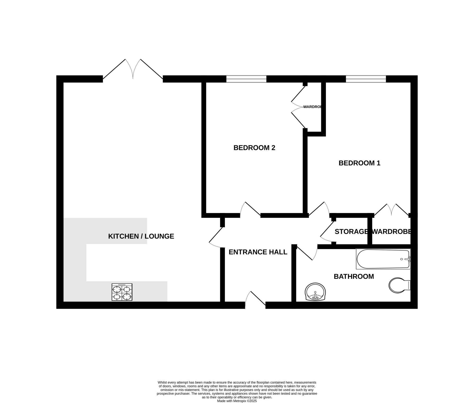 22, Kayley House, Preston floorplan