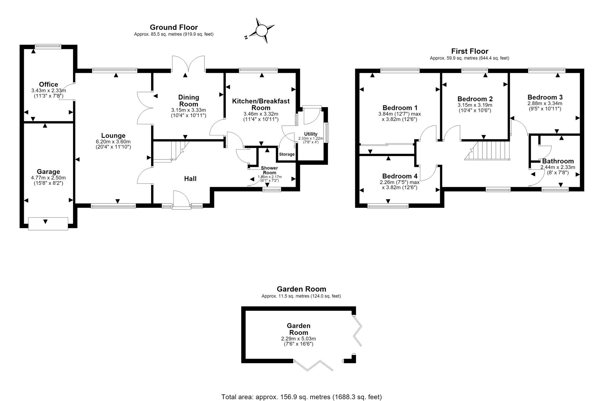 7 Hunters Hill, Frodsham floorplan