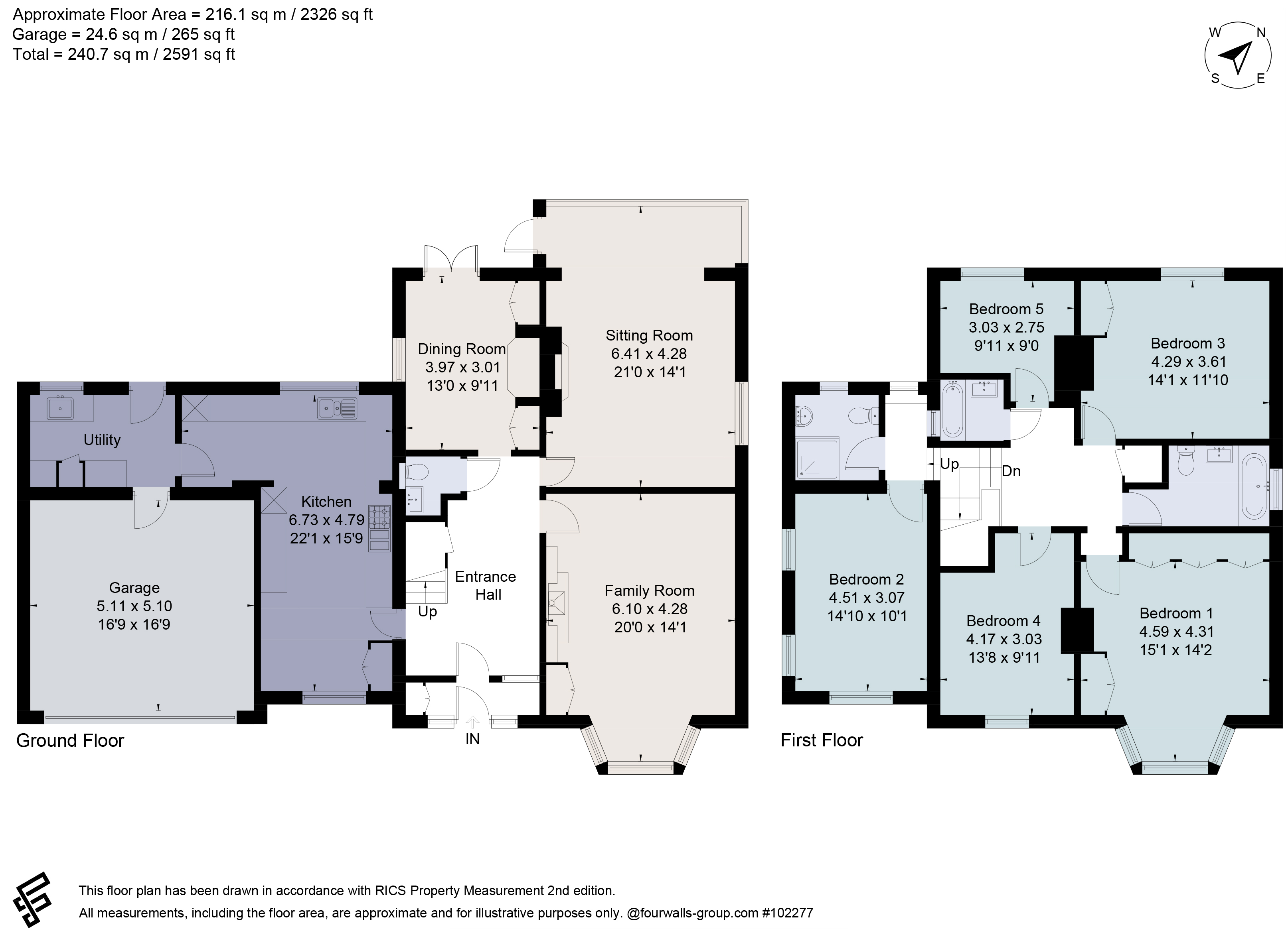 6, Druid Road, Bristol floorplan